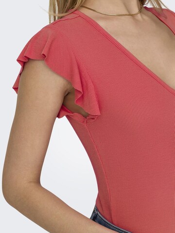 ONLY Shirt 'ONLBELIA' in Pink