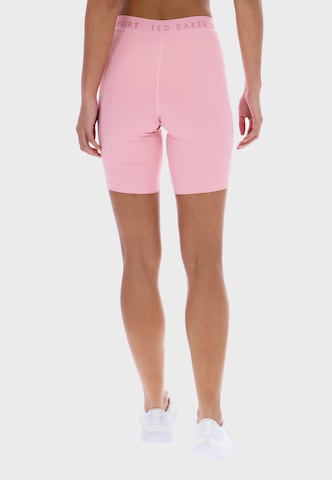 Ted Baker - Slimfit Pantalón deportivo 'Ally Essentials' en rosa