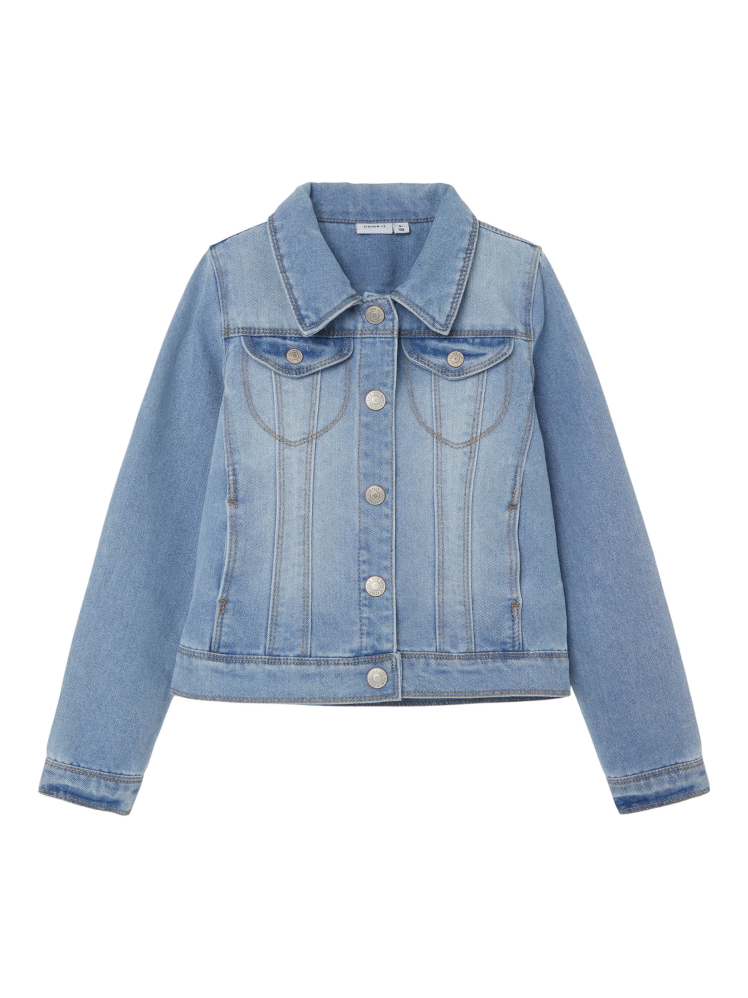 Veste mi-saison 'Star' NAME IT en bleu : devant