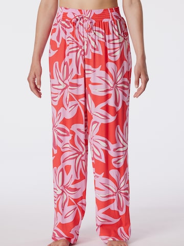 SCHIESSER Pajama Pants ' Mix + Relax ' in Pink