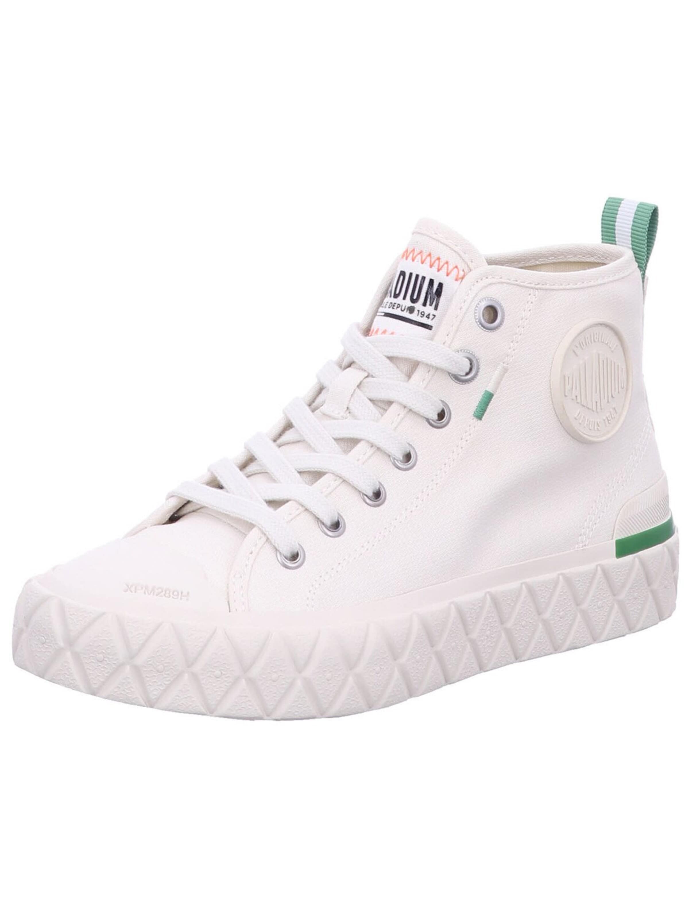Baskets hautes '79142 180' Palladium en blanc : devant