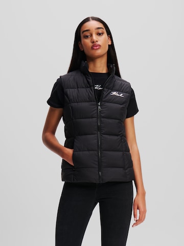Karl Lagerfeld Vesta 'Gilet' – černá: přední strana