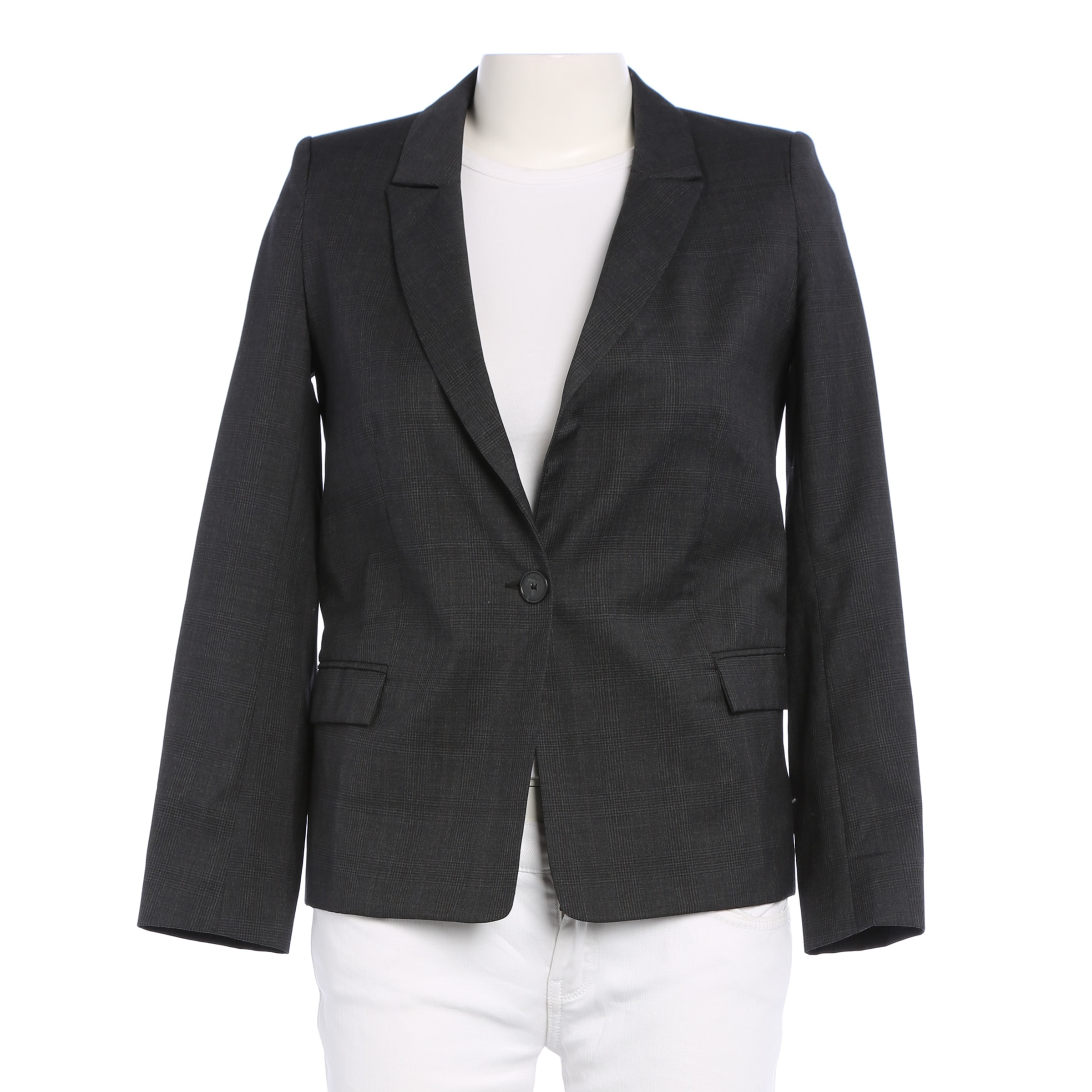 Ba&sh Blazer in XXS in Grey: front