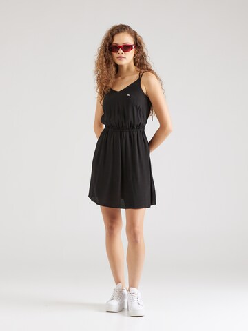 Tommy Jeans - Vestido 'ESSENTIAL' en negro