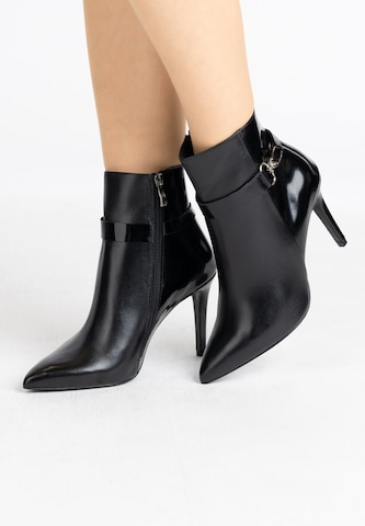 Bottines faina en noir : devant