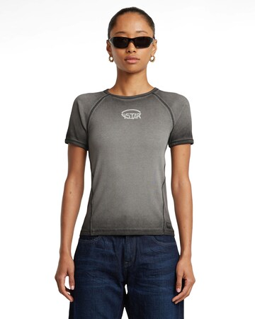 G-STAR Shirt 'Army' in Grijs: voorkant