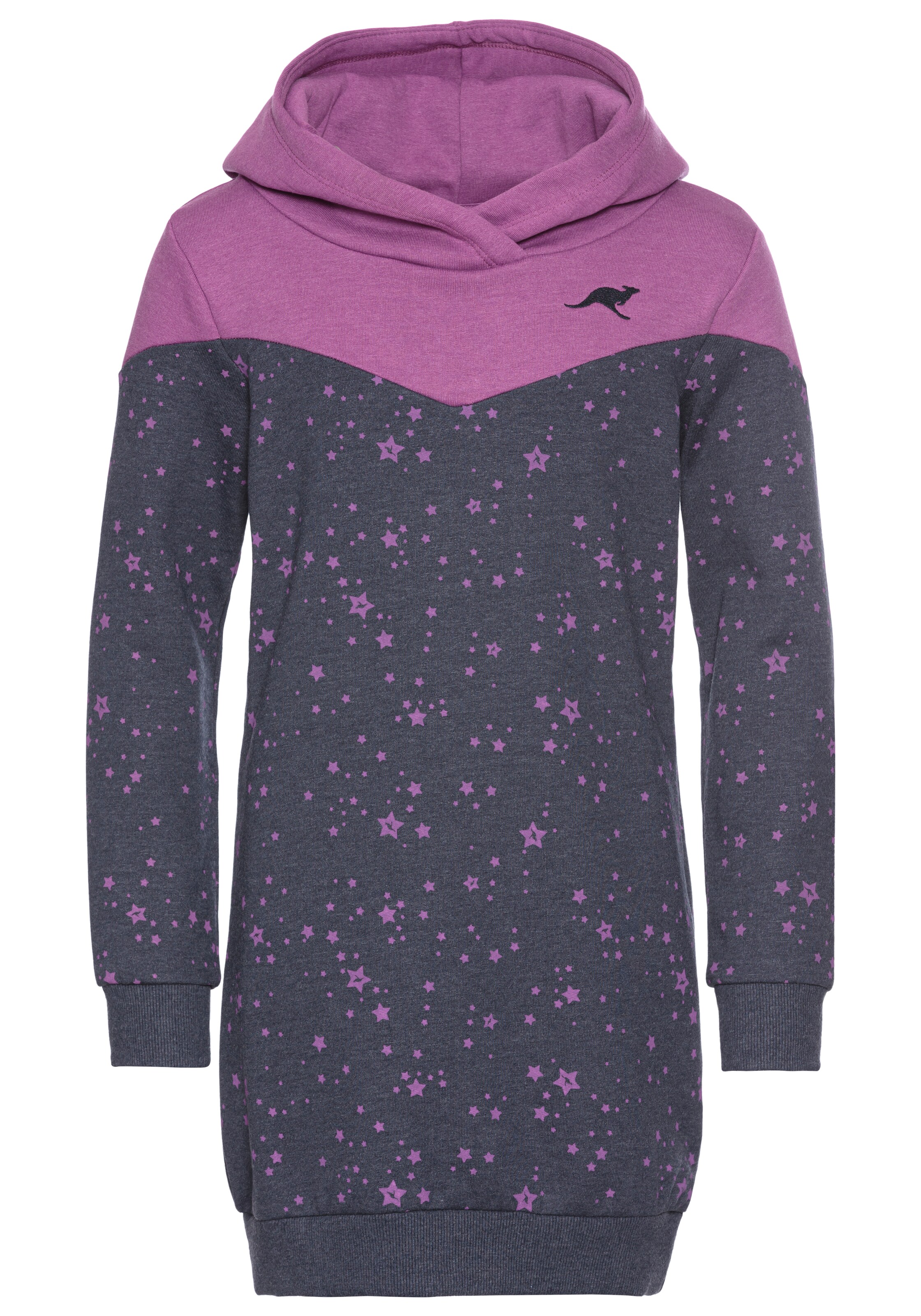 KangaROOS Kleid in Grau: Vorderseite