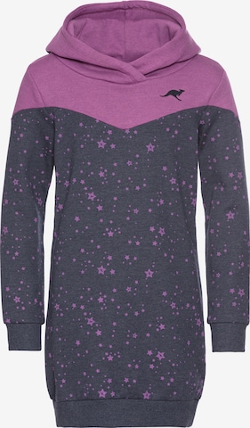 KangaROOS Kleid in Grau: Vorderseite