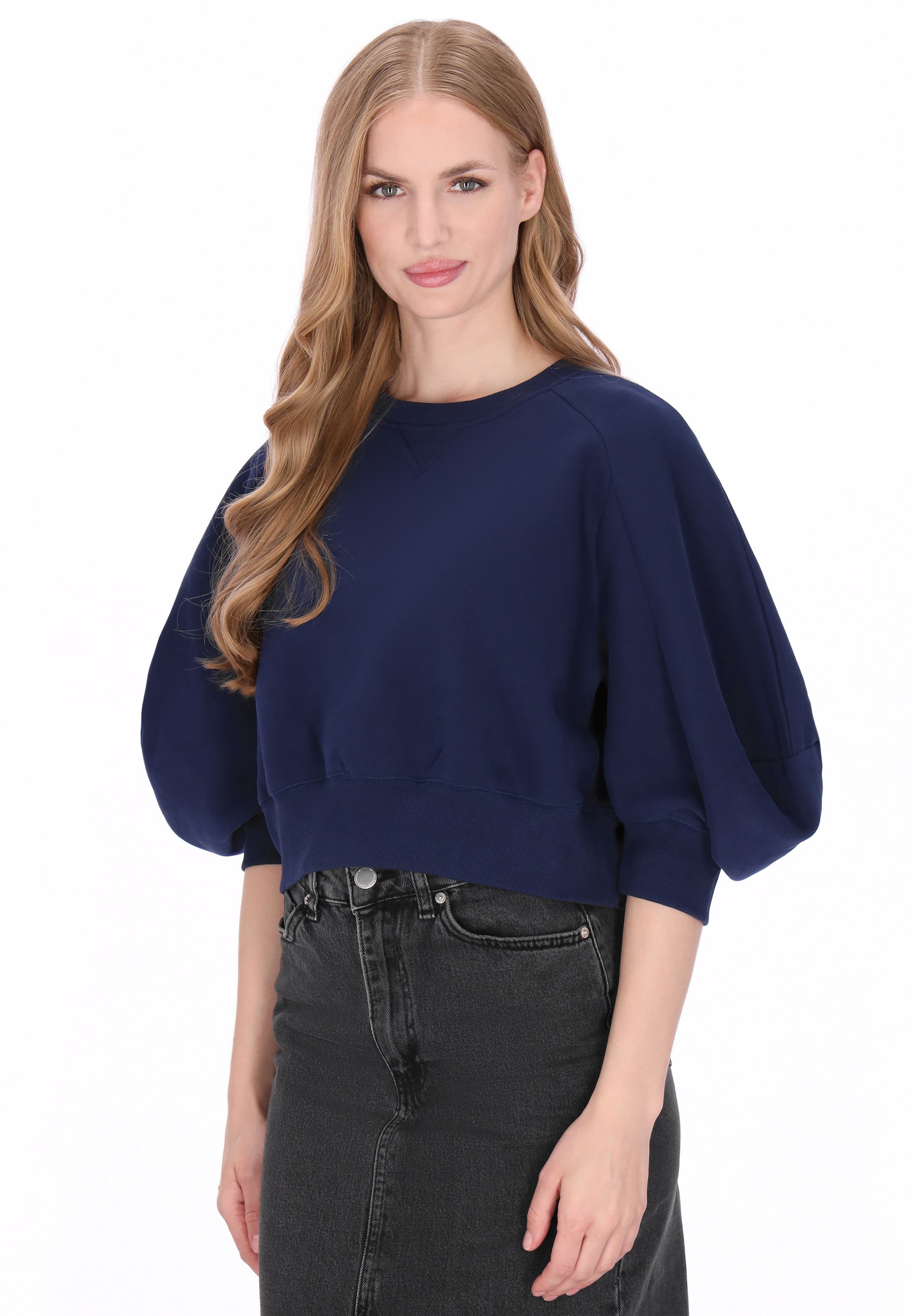 DreiMaster Vintage - Sweatshirt em azul: frente