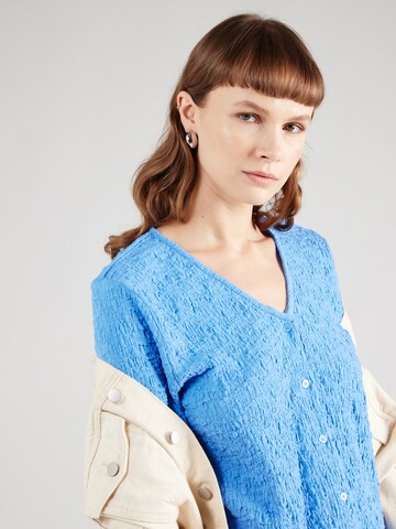 SAINT TROPEZ Blouse 'Dorry' in Blauw