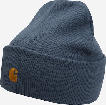 Carhartt WIP Beanie 'Chase' in Blue: front