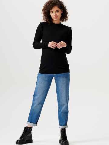 Supermom Shirt 'Bristol' in Black: front