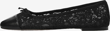 MANGO Ballet Flats 'MARIAN' in Black: front