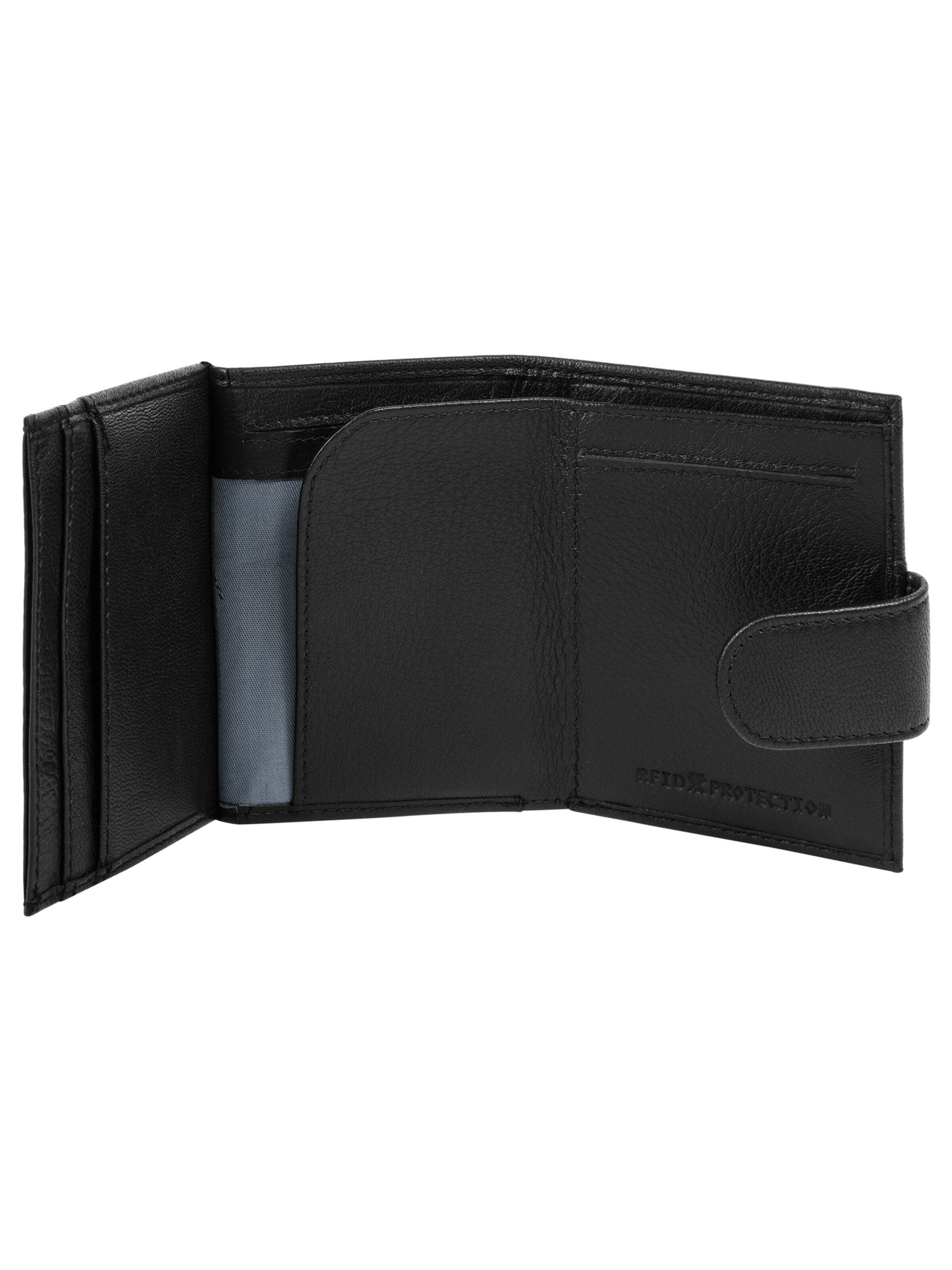 bugatti Wallet 'SMART DELUXE' in Black