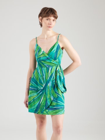 Robe 'ONLALMA' ONLY en vert : devant