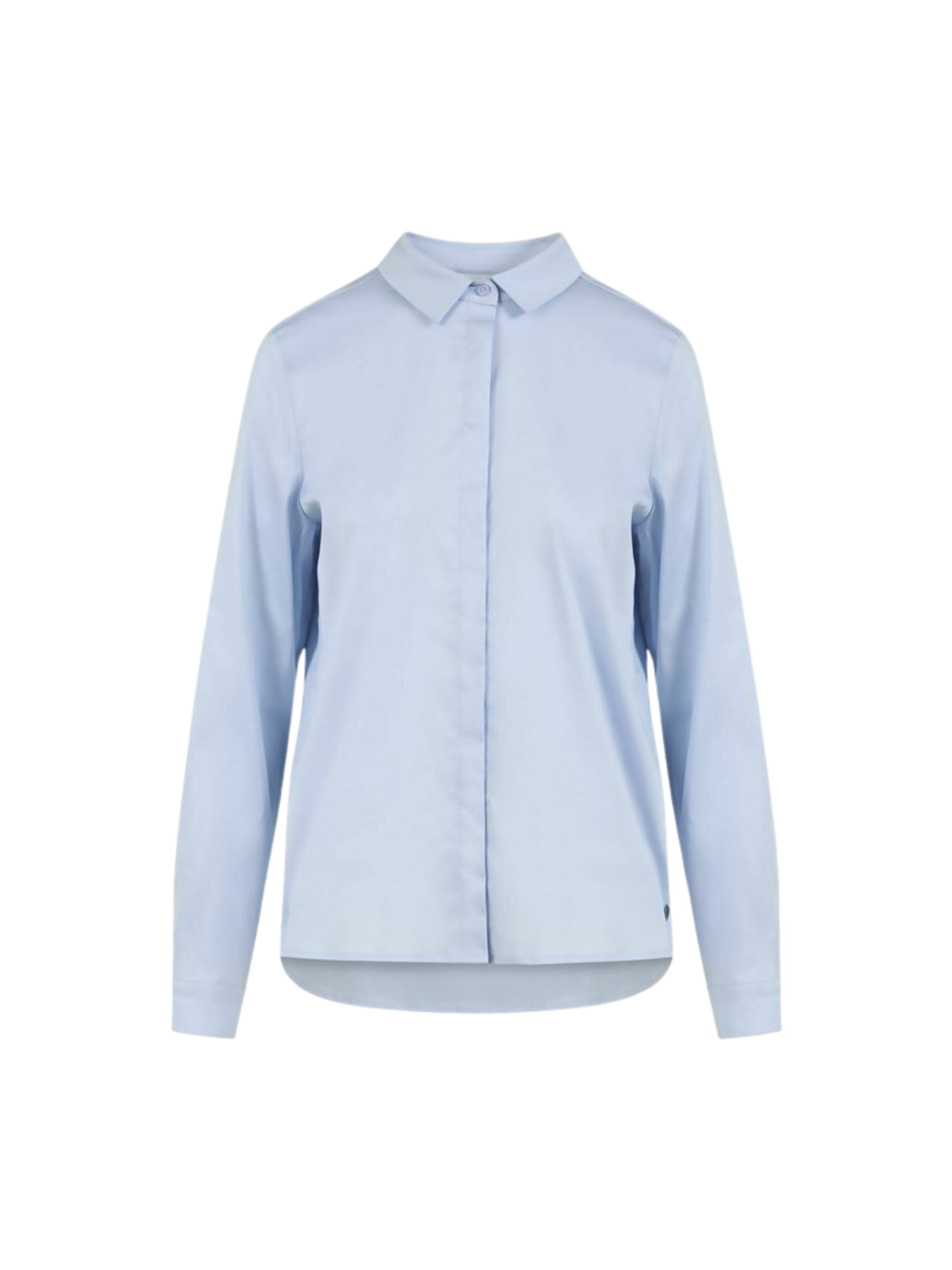 Coster Copenhagen Koszulka ' Fitted ' w kolorze niebieski: przód