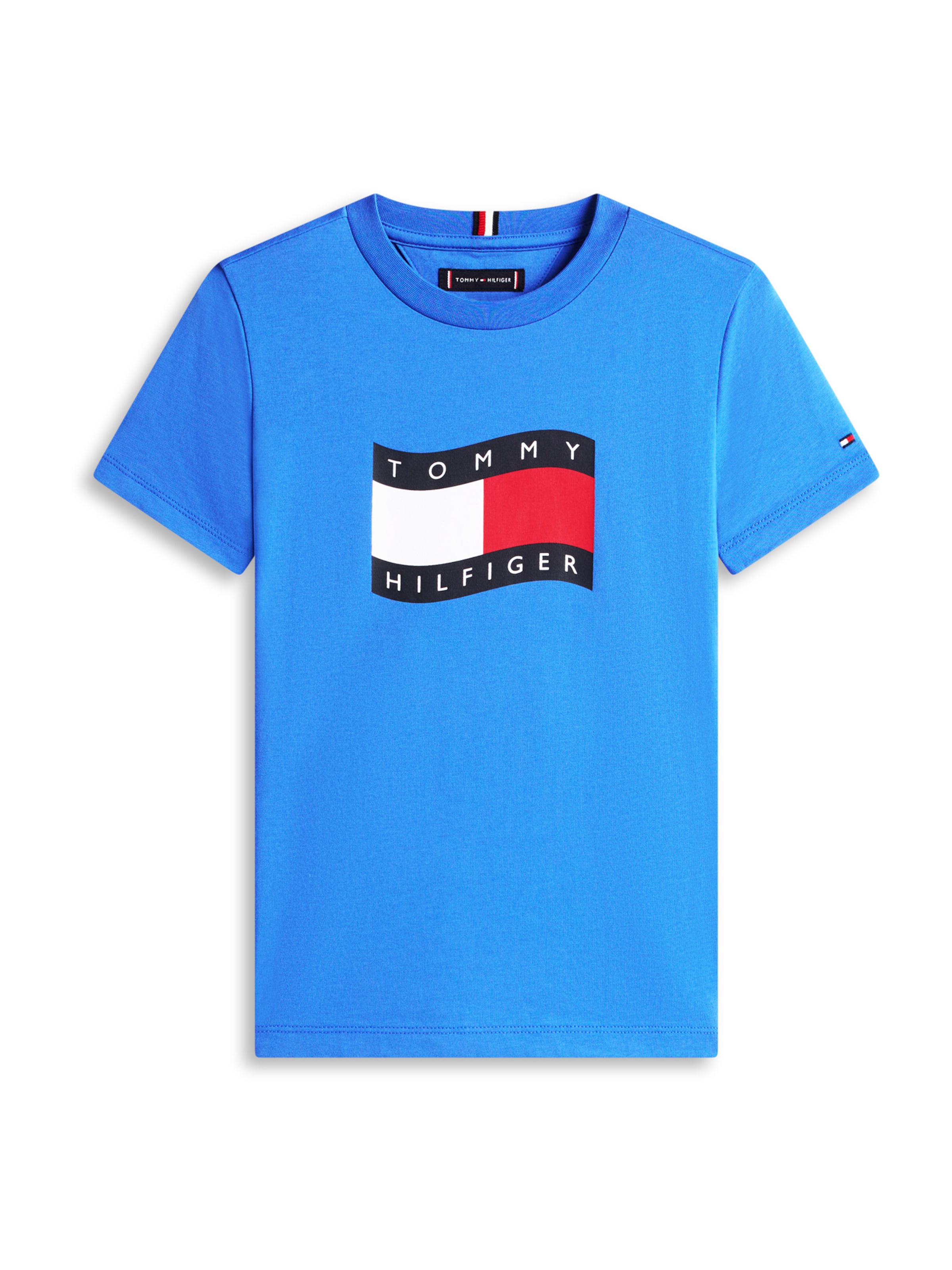 Tricou de la TOMMY HILFIGER pe albastru: față