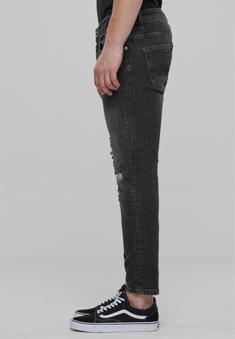 2Y Premium Skinny Jeans in Grey