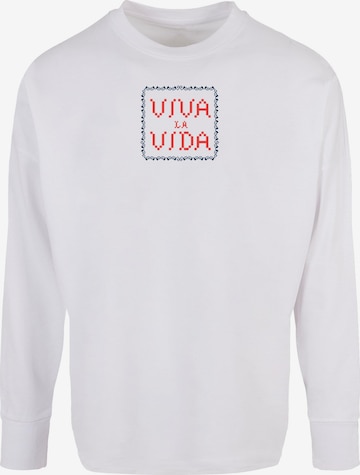 Merchcode Shirt in Weiß: predná strana