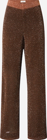 Lollys Laundry Regular Pants 'Tuula' in Bronze: front