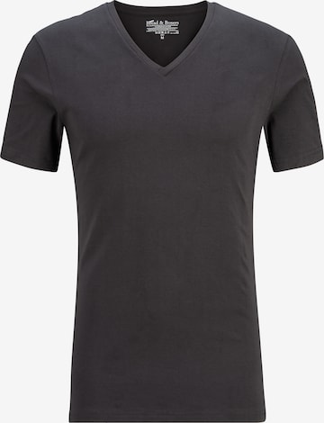Bread & Boxers Shirt in Black: front