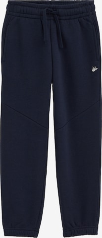 WE Fashion Tapered Trousers in Blue: front