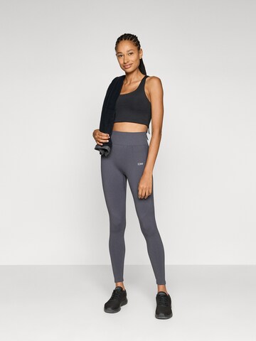 ICANIWILL Skinny Sportovní kalhoty 'Define Seamless' – šedá