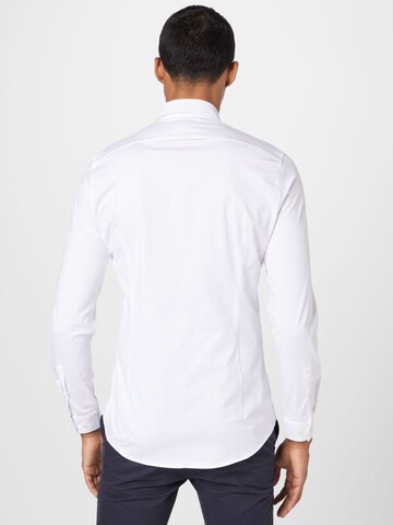 DRYKORN Slim Fit Hemd 'ZED' in Weiß