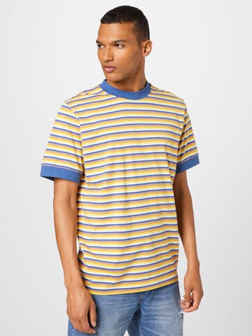 Redefined Rebel T-Shirt 'Kayson' in Blau: predná strana