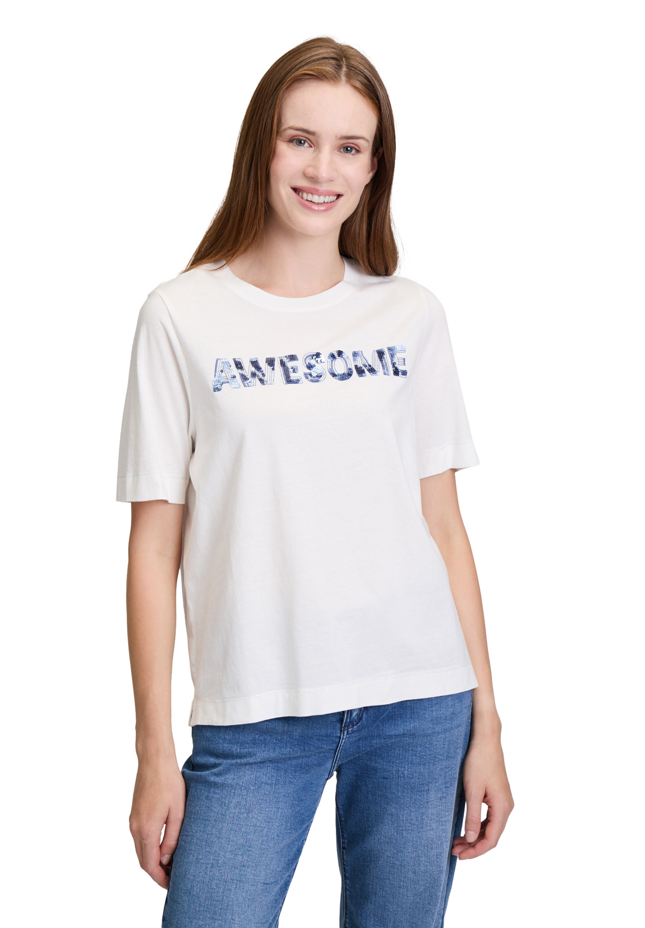 Maglietta di Cartoon in beige: frontale