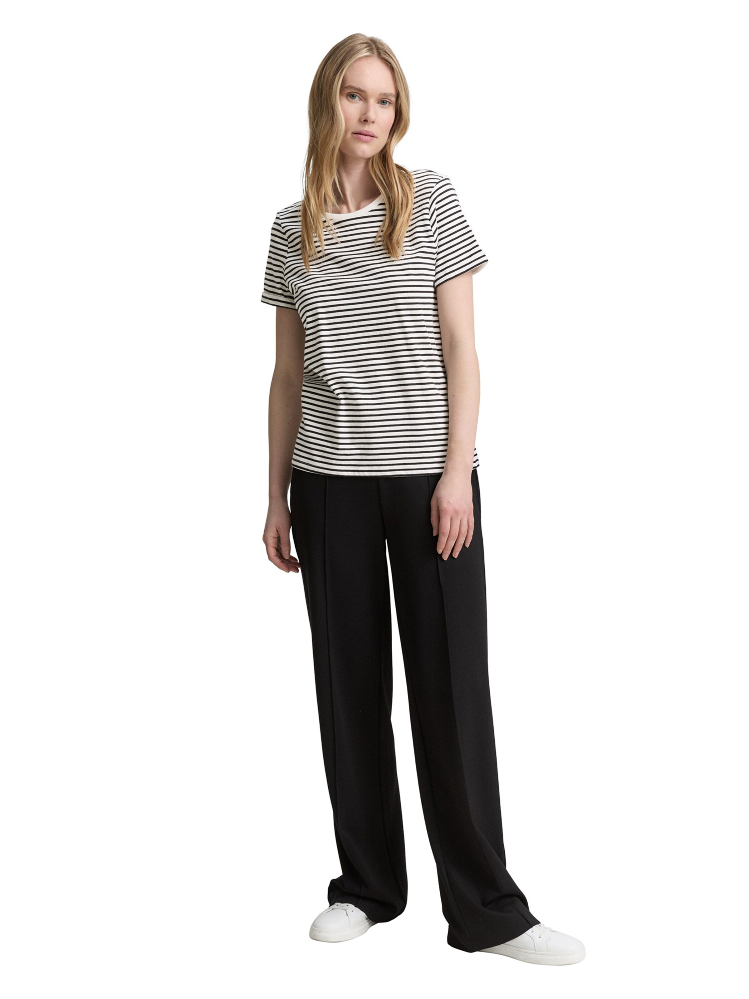 TOM TAILOR Shirt in Black