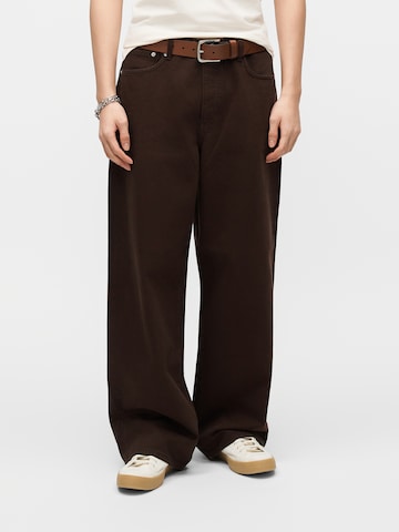 Only & Sons Loose fit Jeans 'ONSREMI' in Brown: front