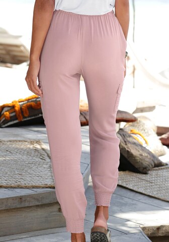 BUFFALO Tapered Trousers in Pink