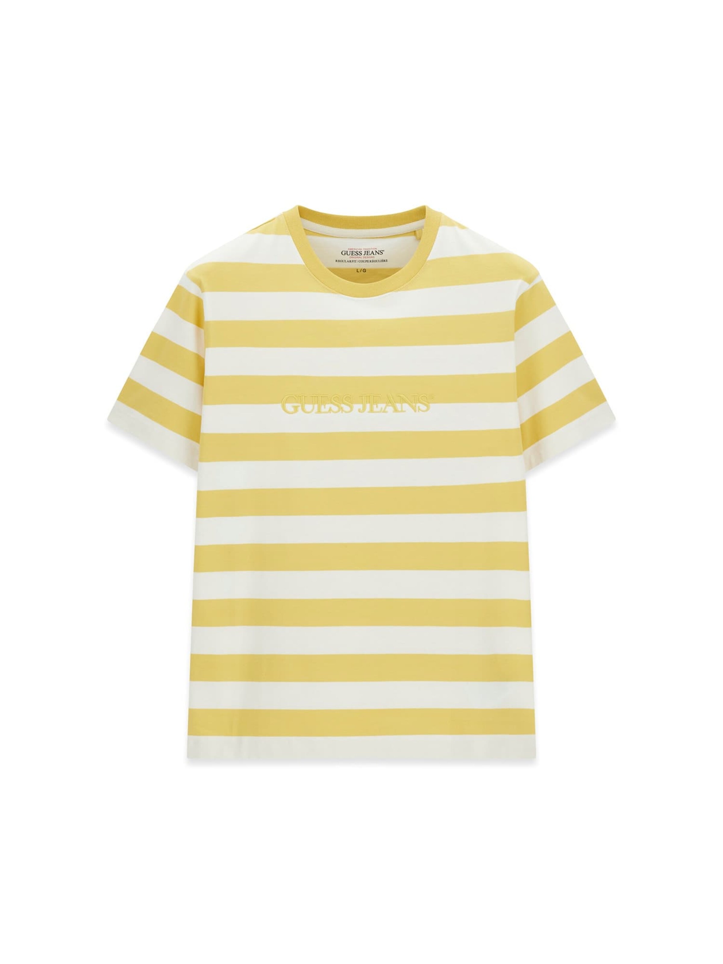 GUESS JEANS Shirt in Yellow: front
