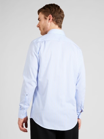 SEIDENSTICKER - Regular Fit Camisa 'SMART ESSENTIALS' em azul