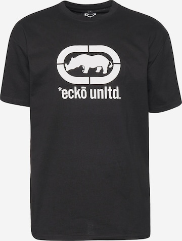 T-Shirt 'JohnRhino' Ecko Unlimited en noir : devant