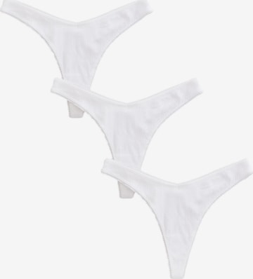 NextTanga gaćice - bijela boja: prednji dio