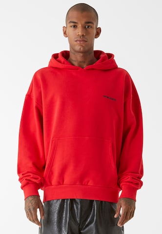 9N1M SENSE Sweatshirt 'Essential' in Rot: predná strana