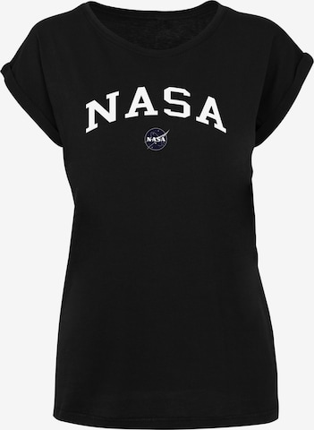 F4NT4STIC Shirt 'NASA' in Zwart: voorkant