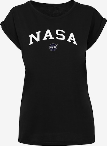 F4NT4STIC Shirt 'NASA' in Black: front