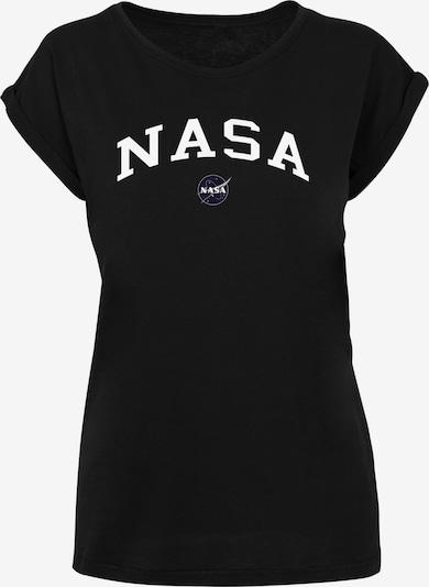 F4NT4STIC Shirt 'NASA' in de kleur Zwart / Wit, Productweergave