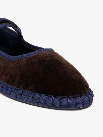 Scalpers Ballet Flats in Brown