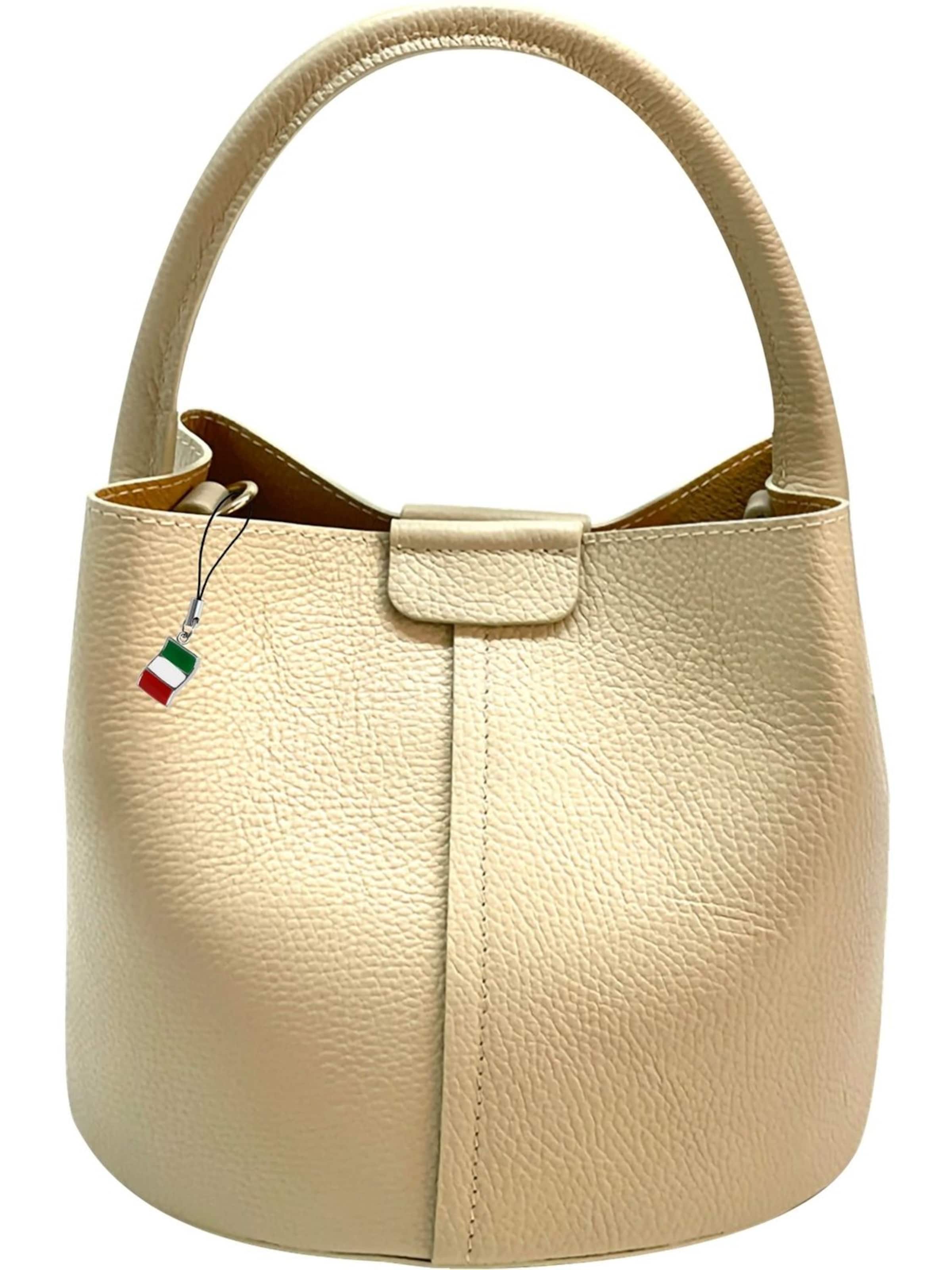 Florence Schoudertas in Beige: voorkant