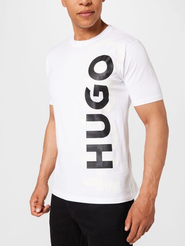 Maglietta 'Dansovino' di HUGO in bianco