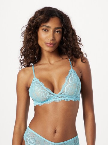 Samsøe Samsøe Triangle Bra 'Marilyn' in Blue: front