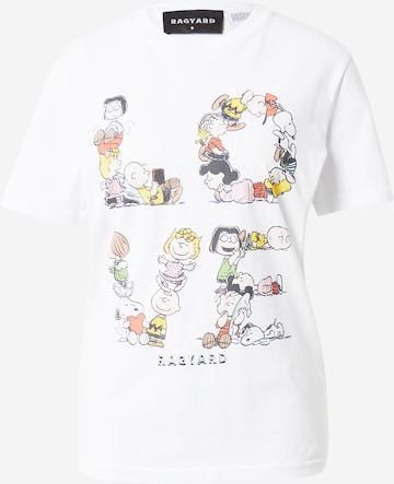 T-shirt Vintage Supply en blanc : devant