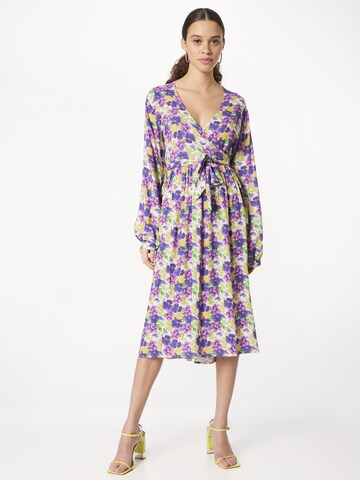 Lollys Laundry Dress 'Abigail' in Purple: front