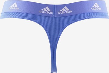 ADIDAS SPORTSWEAR Athletic Underwear ' Thong ' in Indigo