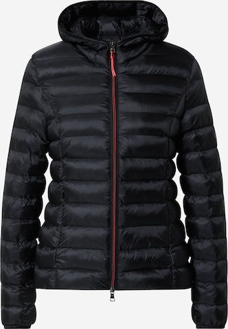No. 1 Como Winter Jacket in Black: front