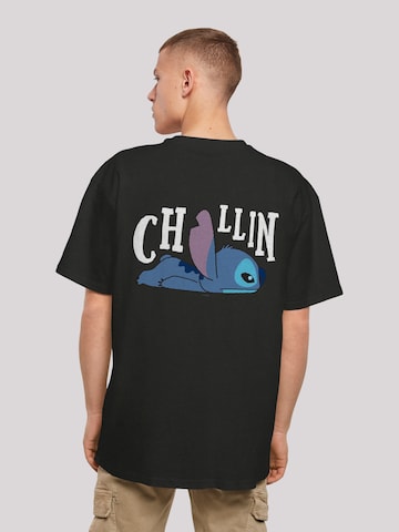 F4NT4STIC Shirt 'Disney Lilo And Stitch' in Zwart